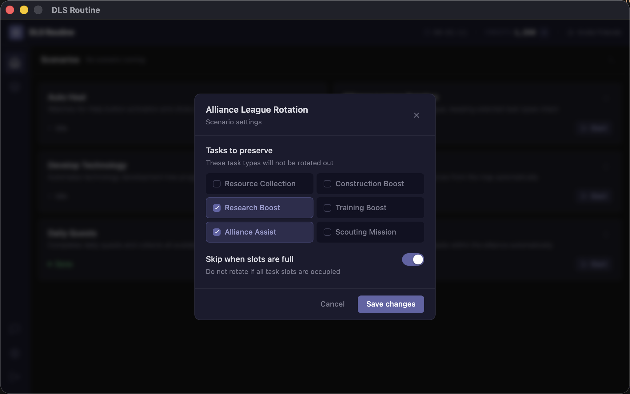 Dynamic Layout Scanner Routine screenshot 3